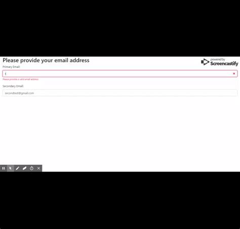 Email Validation Form 的图像结果