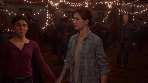 Oof, Dinas face. I just now realised that kissing Ellie might have been ...