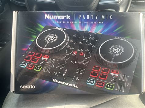 NUMARK PARTY MIX DJ CONTROLLER WITH BUILT IN LIGHT SHOW for Sale in ...