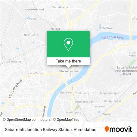 How to Get to Sabarmati Junction Railway Station in Ranip by Bus or Metro?