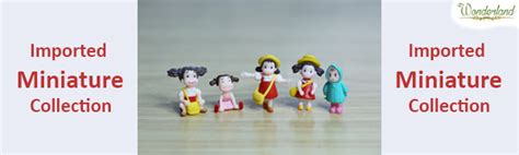 Buy Wonderland 5 Sisters Dolls (Set of 5)|Miniature Toys | Tiny Toys ...