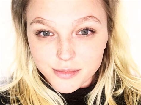 Image result for Microblading Brows with No Shape