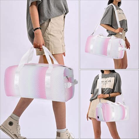 Buy HUA ANGEL Travel Duffle Bag, Sports Gym Bag for Fitness, Weekender ...