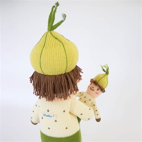 Walla Walla Onion – Hand Knit Stuffed Animal Doll – Blabla Kids
