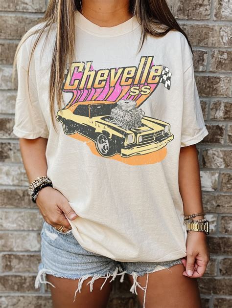 Chevelle SS | Muscle Car Graphic Tee | Oversized Shirt | Muscle Car ...