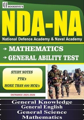NDA/NA Exam Books 2025 -2026 (Set of 4 Books) Updated with MCQs till ...