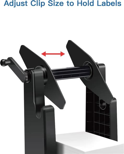 Buy POLONO Label Holder, 2 in 1 Fan-Fold Stack Paper Thermal Label ...