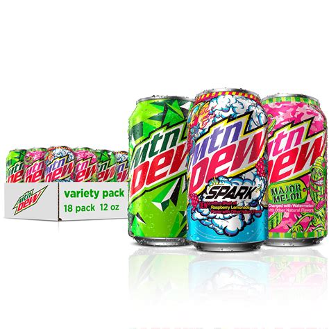 Mountain Dew Flavors