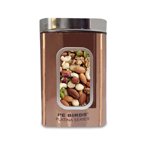 PE BIRDS Copper Square Storage Jar – pebirds-peacocks