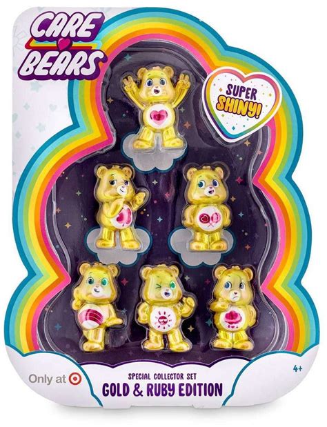 Buy Care Bears Gold & Rube Edition Good Luck Bear, Tenderheart Bear ...