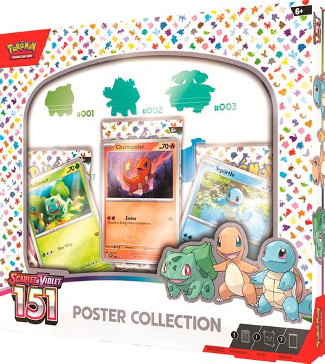 Pokémon Trading Card Game: 151 Poster Collection Multicolor 290-87316 ...