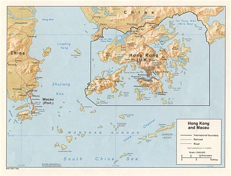 Maps of Hong Kong | Map Library | Maps of the World