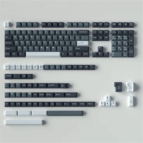 Buy Double Apollo Keycaps 169 Keys Cherry Profile UK Keycap Set for ...