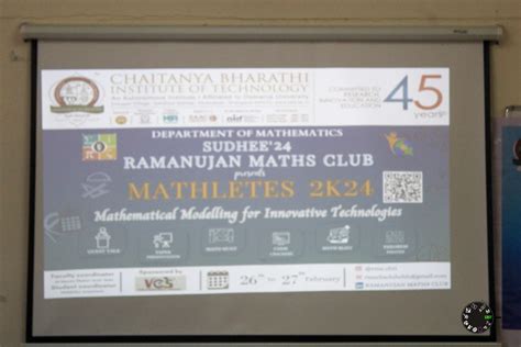 Department of Mathematics - Events - CBIT