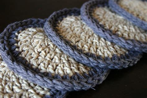 DIY Tutorial Crochet Coaster 的图像结果