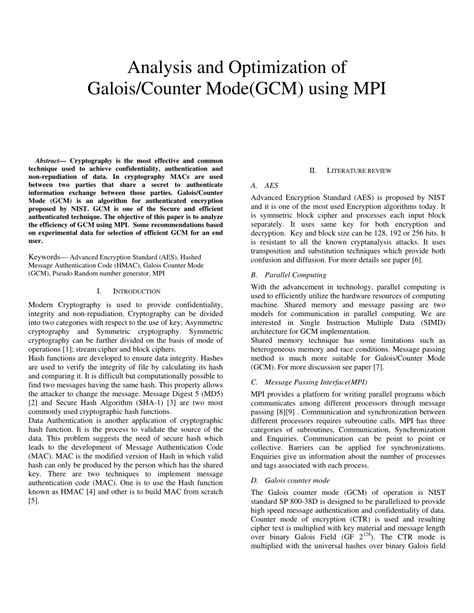 Image result for Galois/Counter Mode Example