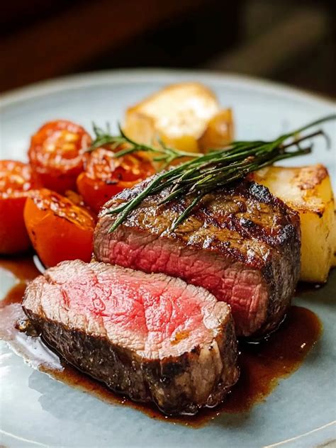 Savoring Pan-Seared Filet Mignon with Irresistible Herbed Butter ...