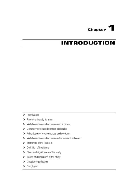 Chapter 1 - xvdxv - Chapter 1 INTRODUCTION Introduction Role of ...