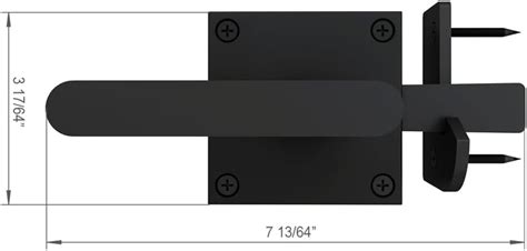 JUBEST Double Side Gate Latch, Heavy Duty Swinging India | Ubuy