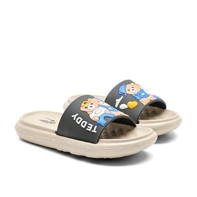 ASIAN KIDS ZOOPY-08 Daily Use Walking Sliders, Casual Slippers ...