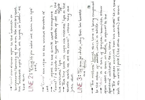 SOLUTION: English literature sonnet 130 poem analysis - Studypool