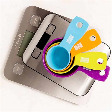 Tabla De Conversión De Onzas A Tazas