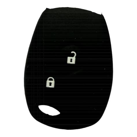 AUTODIFY™ Silicone Rubber Car Key Cover Black Compatible for Renault ...