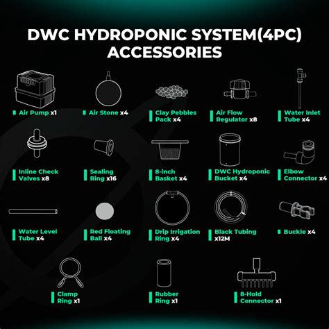 MARSHYDRO MARS HYDRO DWC Hydroponics Grow System 5 Gallon Deep India | Ubuy
