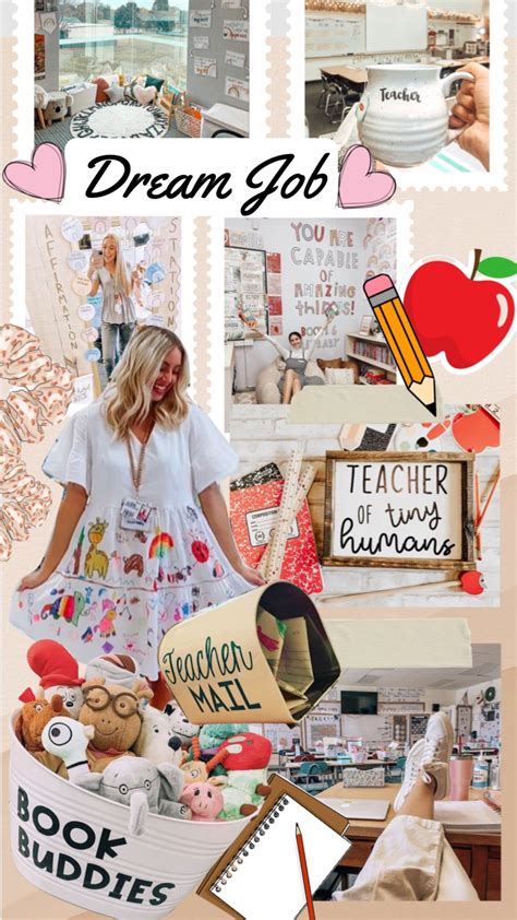 Check out ashley_collo's Shuffles Dream job📝🍎🌸😊 #teacheraesthetic #dreamjob #aesthtic #mood # ...