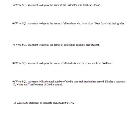 Image result for Student Table SQL
