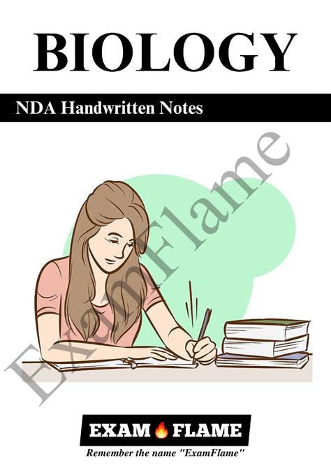 NDA Biology Notes Exam Flame - B.Tech. Project II - Studocu