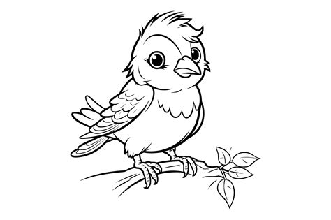 Coloring Bird For Kids 13,700+ Bird Coloring Page Stock Photos,