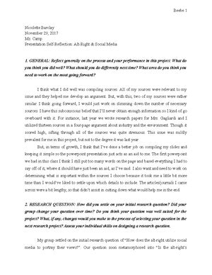 Image result for AP Seminar TMP Example