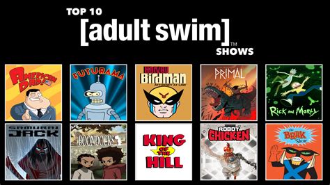 My Top 10 Adult Swim Shows by Ptbf2002 on DeviantArt