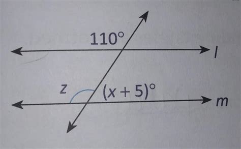 if lines l and m are parallel in the figure given below find the ...