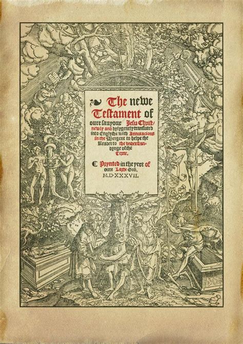 1537 Matthew-Tyndale Bible First Edition