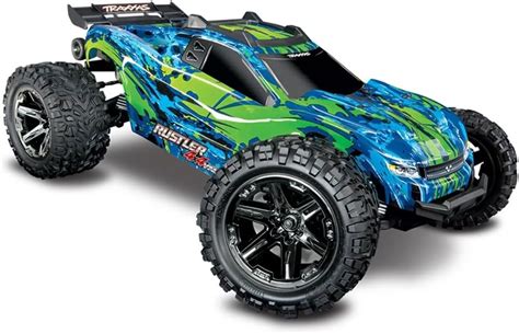 Traxxas Rustler 4x4 VXL, Brushless RC Truck, 65 mph, India | Ubuy