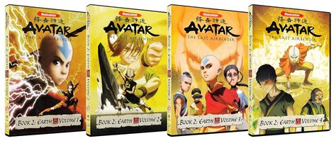 Buy Avatar - The Last Airbender (Book 2 - Earth / Volume 1 - 4) Online ...
