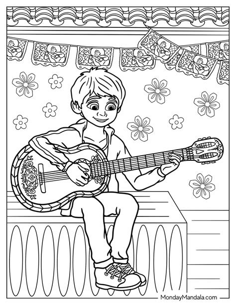 24 Coco Coloring Pages (Free PDF Printables)