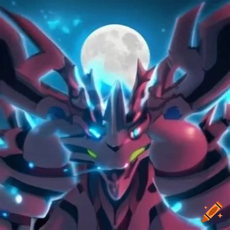 Demonic armored pokemon knights in battle mode with moon background on ...