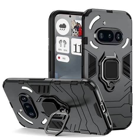 SPAZY CASE® Nothing Phone 3A Back Cover | Dual Layer Armor Defender ...