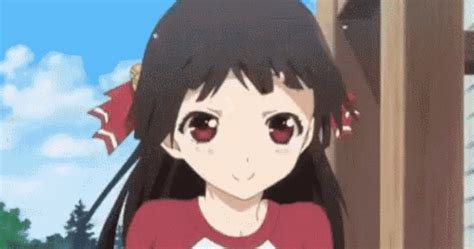 Anime Girl GIF - Anime Girl Blush - Discover & Share GIFs