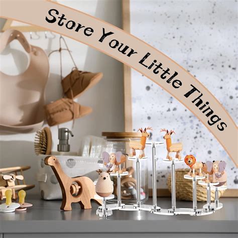 Buy Acrylic Display Stand Riser for Figures, Clear Acrylic Collectibles ...