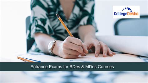 Entrance Exams for BDes & MDes Courses 2024: Exam Dates & Notification ...