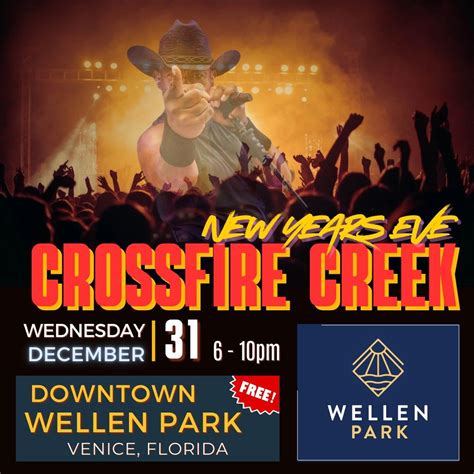 NYE! Wellen Park - Venice | Crossfire Creek Show (New Country Act ...