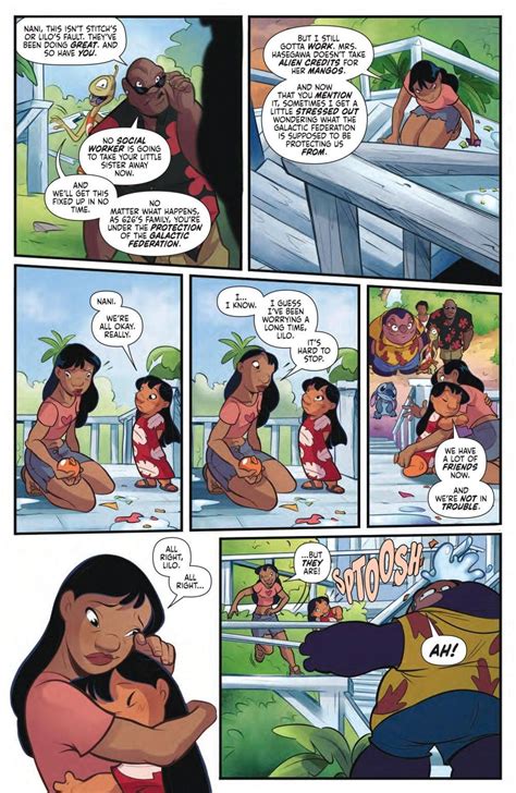 New Disney Lilo and Stitch comic book page 5 by mairaluna1989 on DeviantArt