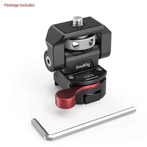 Smallrig Swivel And Tilt Adjustable Monitor Mount With Nato Clamp Mount ...