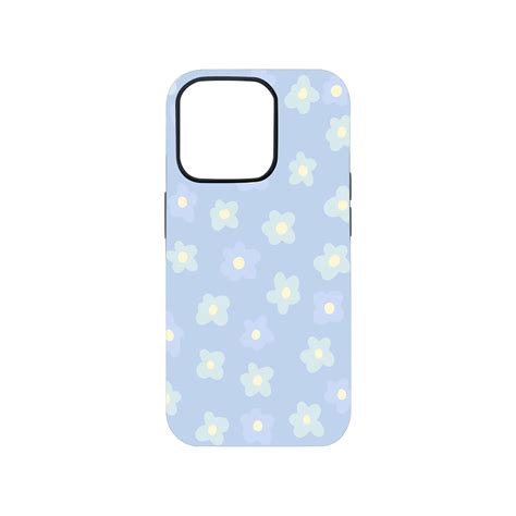 Blue Floral Case – Sleek Cases | Anti Yellow Cases At 199