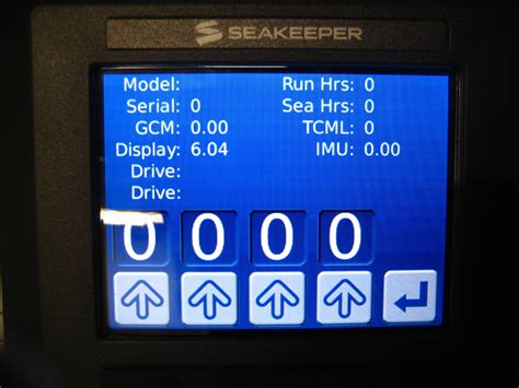 Image result for Seakeeper Display Panel