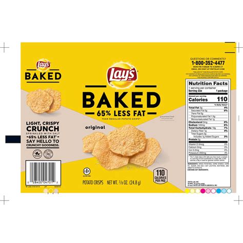 Lays Potato Chips Nutrition Facts